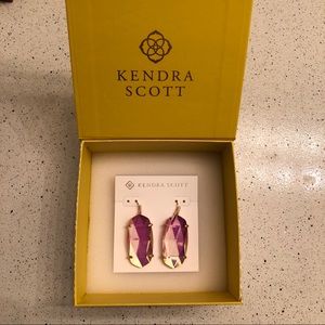Kendra Scott Rose Gold Drop Earrings